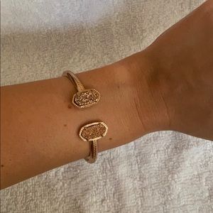 adjustable rose gold kendra scott bracelet